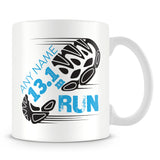 Half Marathon Mug - Running Personalised Cup Gift for Runners of 13.1m Race