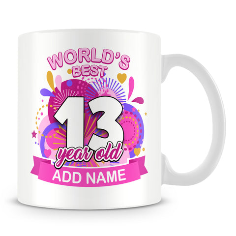 13th World's Best Birthday Mug