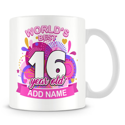 16th World's Best Birthday Mug