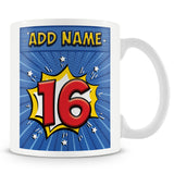 16th Birthday Comic Mug