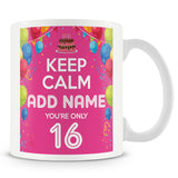 16th Birthday Mug - Keep Calm