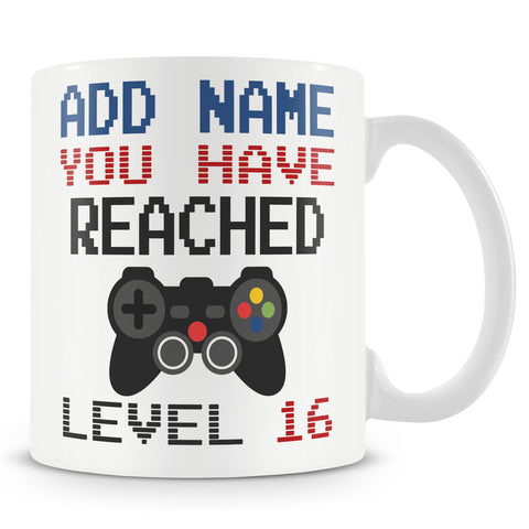 16th Birthday Video Gamer Mug