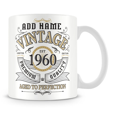 Birthday Mug - Vintage Year