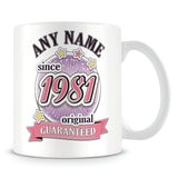 Original Since 1981 Mug