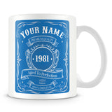 Vintage 1981 Mug