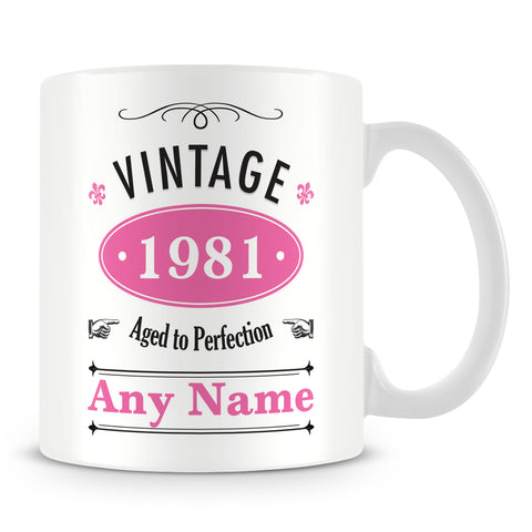 Vintage 1981 Mug
