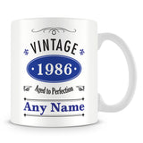Vintage 1986 Mug