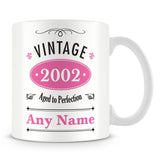 Vintage 2002 Mug