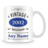 Vintage 2002 Mug