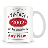 Vintage 2002 Mug