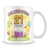 21st Birthday Celebration Mug
