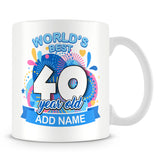 World's Best Personalised Birthday Mug