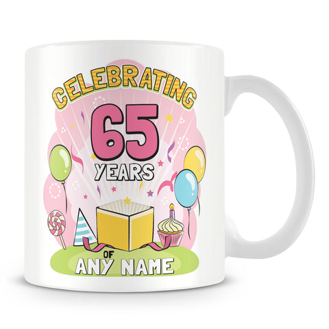65th Birthday Celebration Mug