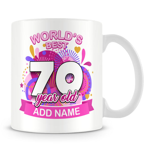 70th World's Best Birthday Mug