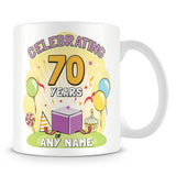 70th Birthday Celebration Mug