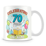 70th Birthday Celebration Mug