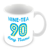 90th Birthday Tea Personalised Mug