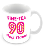 90th Birthday Tea Personalised Mug