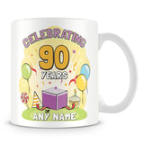 90th Birthday Celebration Mug