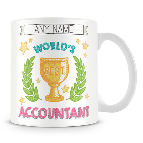 Worlds Best Accountant Award Mug