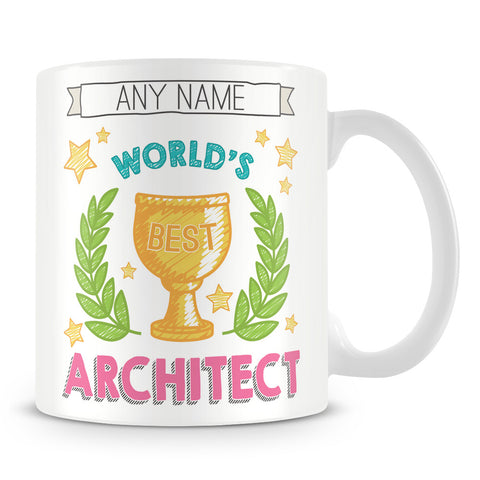 Worlds Best Architect Award Mug
