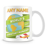 Assistant Manager Worlds Best Banner Mug