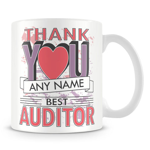 Auditor Thank You Mug
