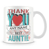 Auntie Thank You Mug