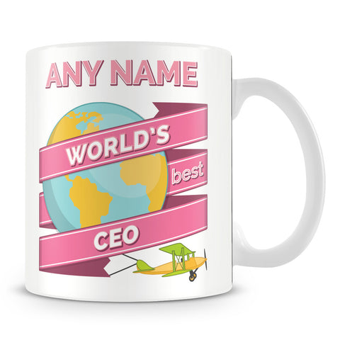 CEO Worlds Best Banner Mug