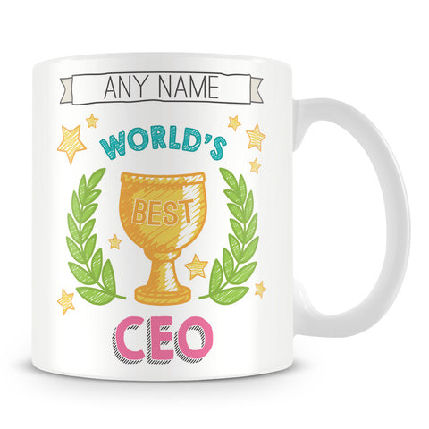 Worlds Best CEO Award Mug