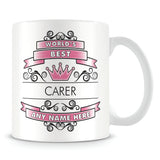 Carer Mug - Worlds Best Shield