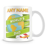 Dad Worlds Best Banner Mug