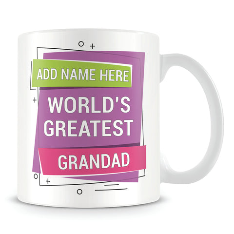 Grandad Mug - Worlds Greatest Design