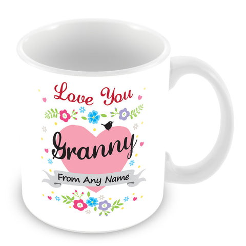 Granny Mug - Love You Granny Personalised Gift