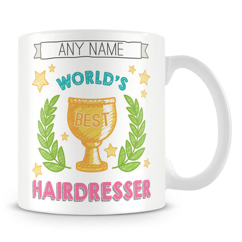 Worlds Best Hairdresser Award Mug