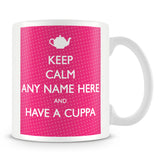 Keep Calm Personalised Mug