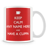 Keep Calm Personalised Mug