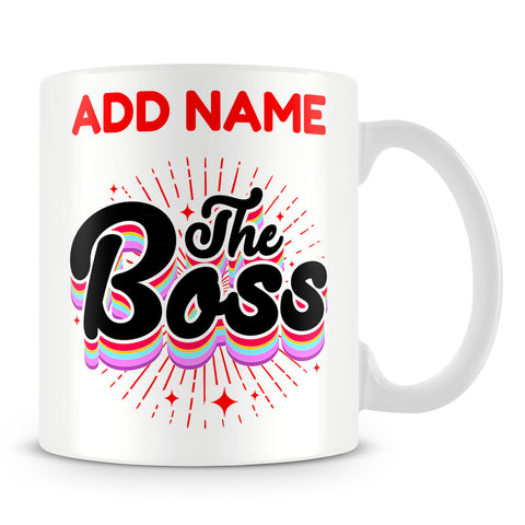 Boss Mug Personalised Gift - The Boss