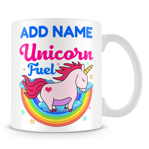 Unicorn Mug Personalised Gift - Unicorn Fuel