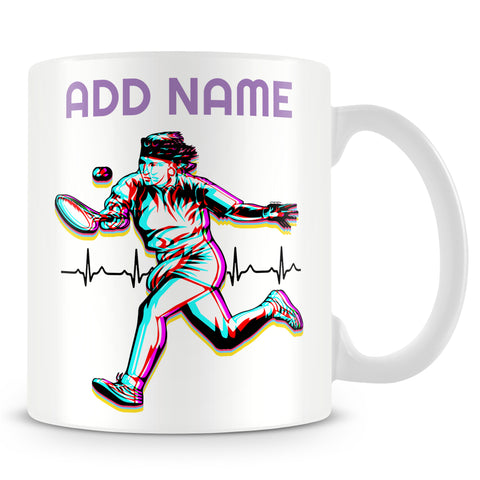 Tennis Mug Personalised Gift