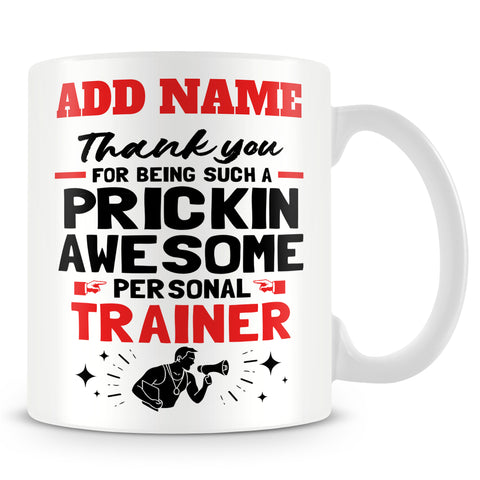Fitness Instructor Mug Personalised Gift - Awesome Personal Trainer