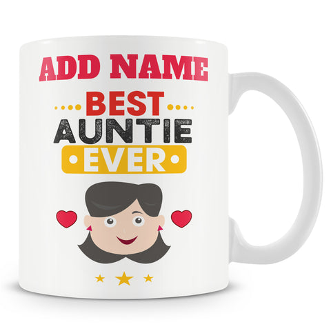 Best Auntie Ever Appreciation Gift Mug For Aunt
