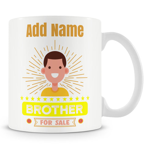 Funny Mug For Brother - Brother For Sale