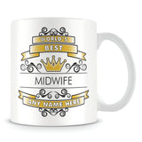 Midwife Mug - Worlds Best Shield