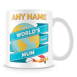 Mum Worlds Best Banner Mug