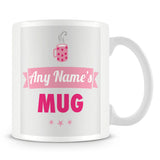 Personalised Name Mug – Pink