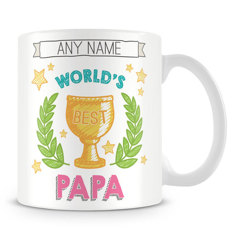 Worlds Best Papa Award Mug