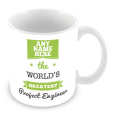 The Worlds Greatest Project Engineer Personalised Mug - Green