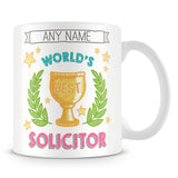 Worlds Best Solicitor Award Mug