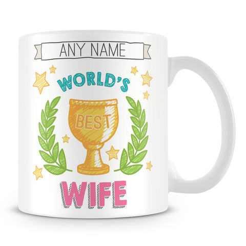 Worlds Best Wife Award Mug